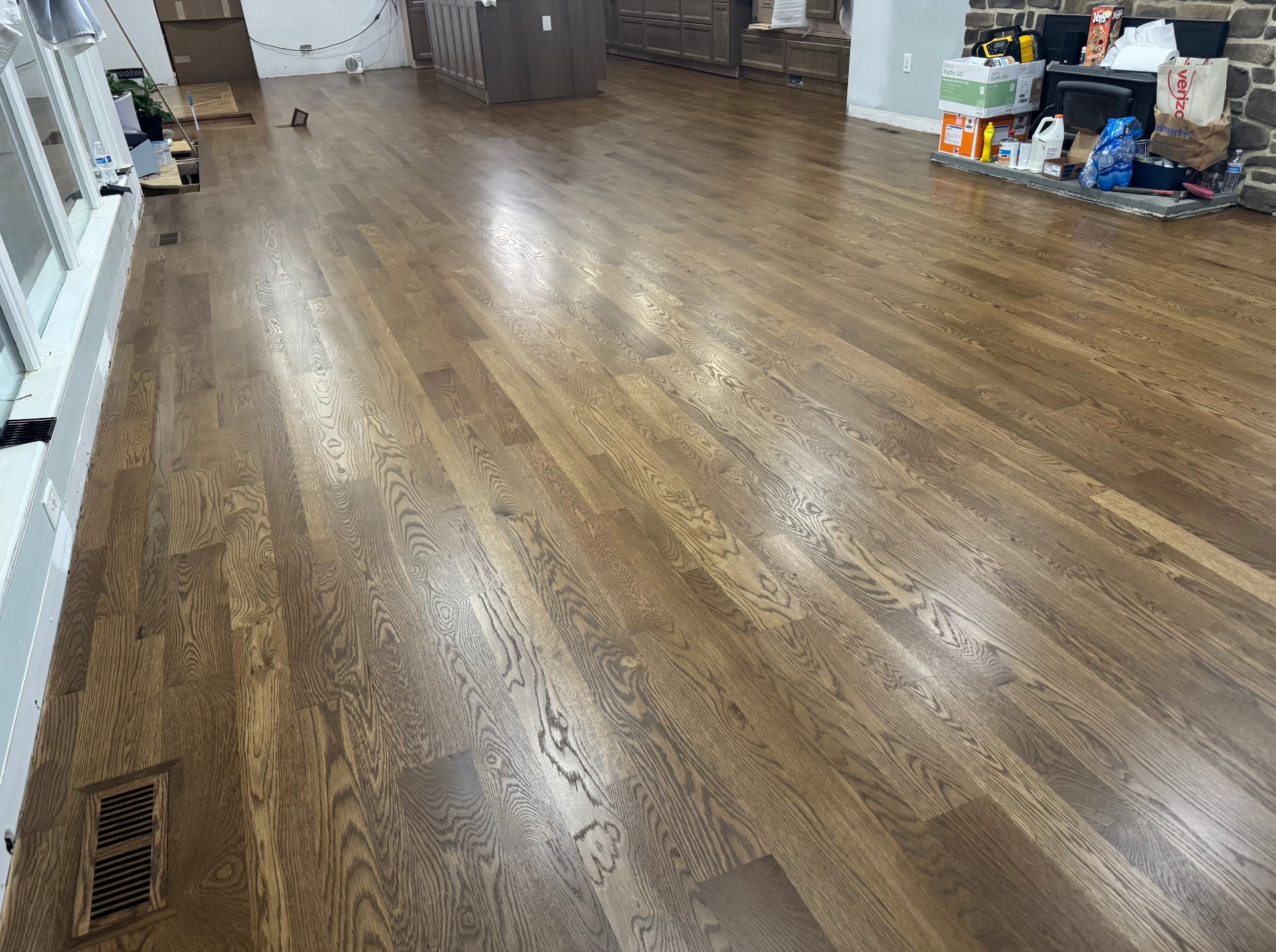 Loba finish on red oak