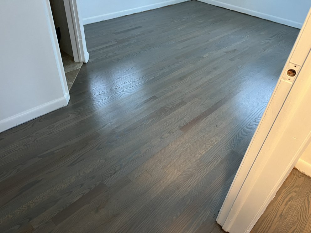 Custom gray-white oak